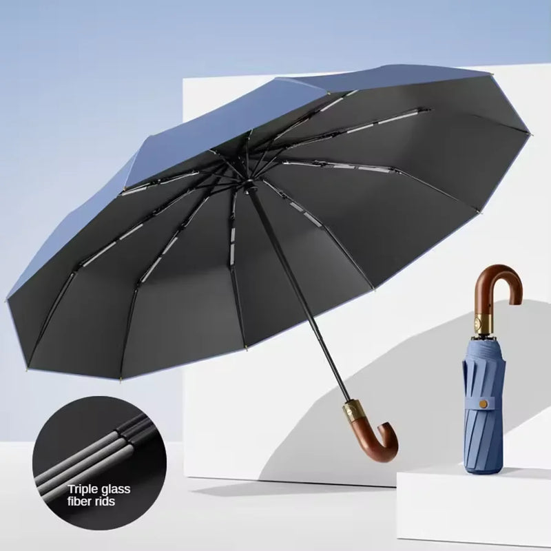 Paraguas Plegable Resistente Al Viento - Mod. 110