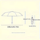 Paraguas Plegable Resistente Al Viento - Mod. 150