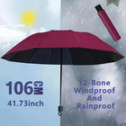Paraguas Plegable Resistente Al Viento - Mod. 150