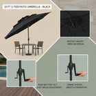 Paraguas Plegable Resistente Al Viento - Mod. 311