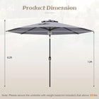 Paraguas Plegable Resistente Al Viento - Mod. 512