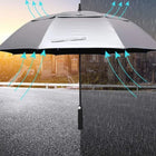 Paraguas Plegable Resistente Al Viento - Mod. 208