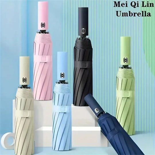 Paraguas Plegable Resistente Al Viento - Mod. 100