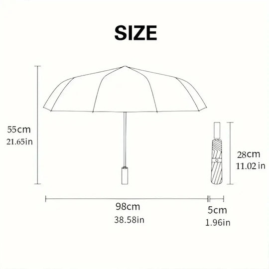 Paraguas Plegable Automático Mujer - Mod. 23