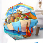 Paraguas Plegable Resistente Al Viento - Mod. 168