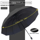 Paraguas Plegable Resistente Al Viento - Mod. 348