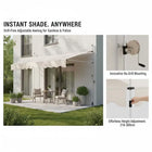 Paraguas Plegable Resistente Al Viento - Mod. 186