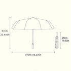 Paraguas Plegable Resistente Al Viento - Mod. 64