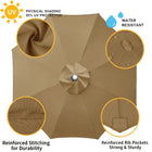Paraguas Plegable Resistente Al Viento - Mod. 326