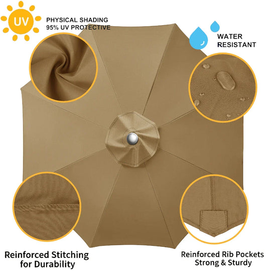 Paraguas Plegable Resistente Al Viento - Mod. 326