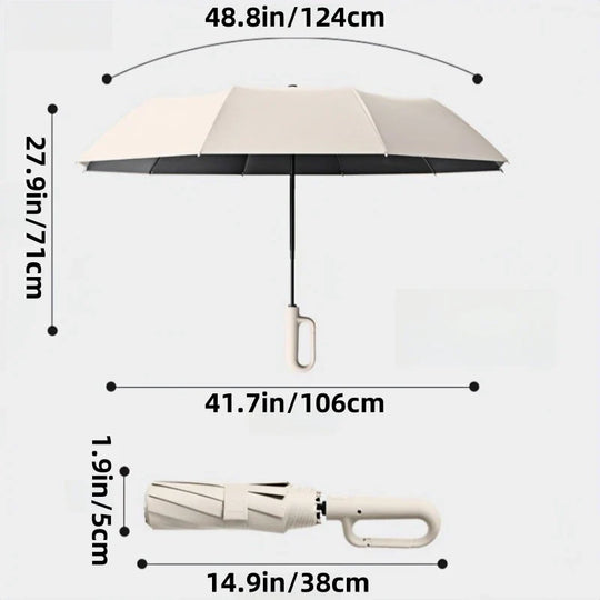 Paraguas Plegable Resistente Al Viento - Mod. 352