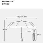 Paraguas Plegable Resistente Al Viento - Mod. 266