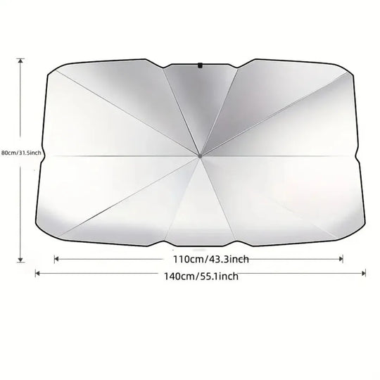 Paraguas Transparente Mujer Plegable - Mod. 18