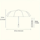 Automático Paraguas Plegable - Mod. 63