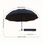 Paraguas Plegable Resistente Al Viento - Mod. 432
