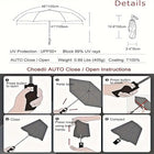 Automático Paraguas Plegable - Mod. 33