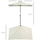 Paraguas Plegable Resistente Al Viento - Mod. 396