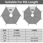 Paraguas Pequeño Plegable Resistente - Mod. 3