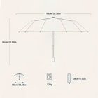 Paraguas Plegable Resistente Al Viento - Mod. 43