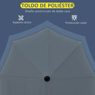 Paraguas Plegable Resistente Al Viento - Mod. 511
