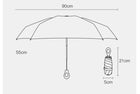 Paraguas Plegable Resistente Al Viento - Mod. 161