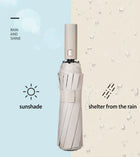 Paraguas Plegable Resistente Al Viento - Mod. 166