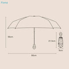 Paraguas Plegable Resistente Al Viento - Mod. 84