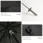 Paraguas Plegable Negro Hombre - Mod. 1