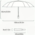 Paraguas Transparente Mujer Plegable - Mod. 47
