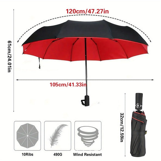Paraguas Transparente Mujer Plegable - Mod. 35