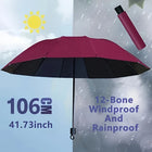 Paraguas Plegable Resistente Al Viento - Mod. 150