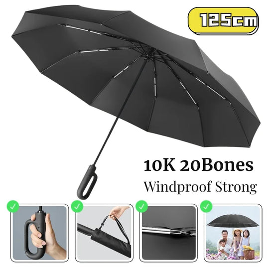 Paraguas Plegable Resistente Al Viento - Mod. 97