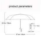 Paraguas Plegable Resistente Al Viento - Mod. 206
