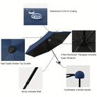 Paraguas Plegable Resistente Al Viento - Mod. 105