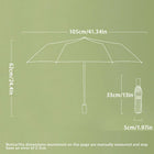 Paraguas Plegable Resistente Al Viento - Mod. 181
