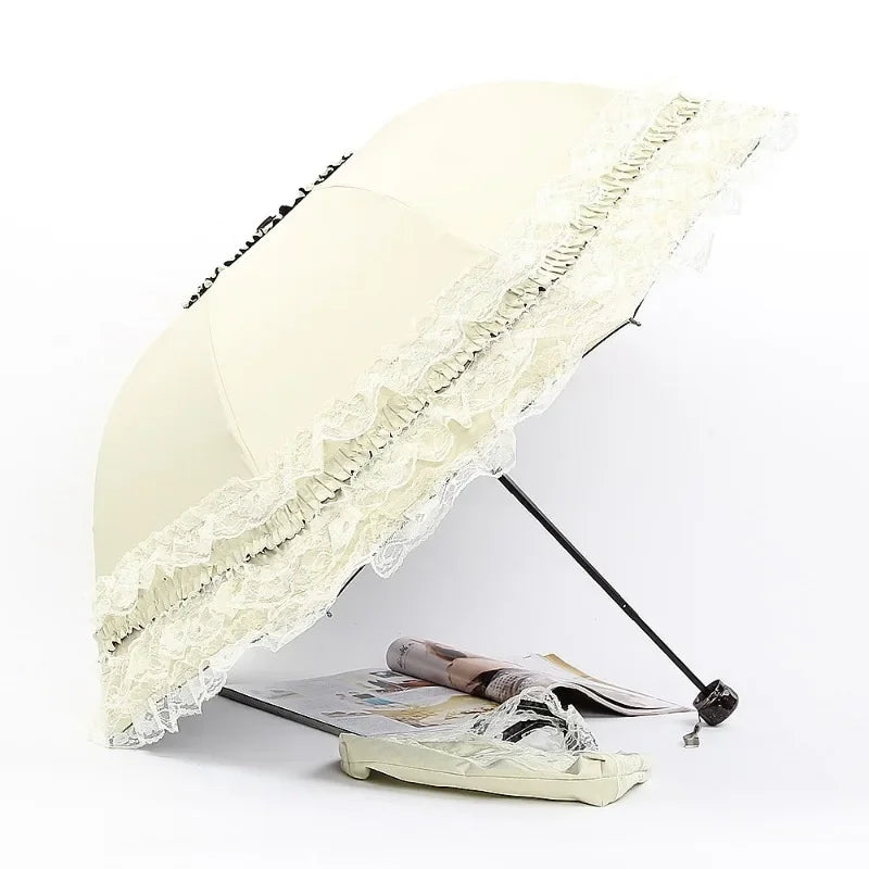 Paraguas Transparente Mujer Plegable - Mod. 3