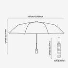 Paraguas Plegable Resistente Al Viento - Mod. 187
