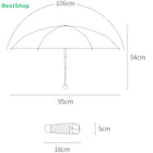 Paraguas Plegable Resistente Al Viento - Mod. 395
