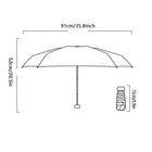 Paraguas Plegable Resistente Al Viento - Mod. 327