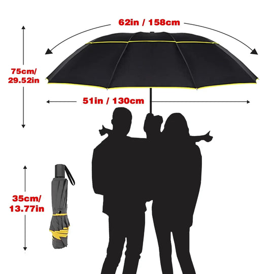 Paraguas Transparente Mujer Plegable - Mod. 26