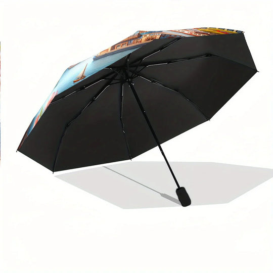 Paraguas Plegable Resistente Al Viento - Mod. 82