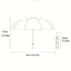 Paraguas Plegable Resistente Al Viento - Mod. 28