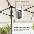 Paraguas Plegable Resistente Al Viento - Mod. 440
