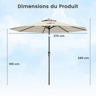 Parasol De Paraguas Para Coche - Mod. 9