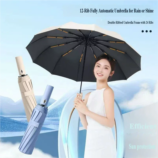 Paraguas Plegable Resistente Al Viento - Mod. 507