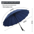 Paraguas Plegable Resistente Al Viento - Mod. 10