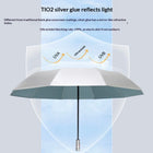 Paraguas Plegable Resistente Al Viento - Mod. 287