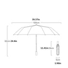 Paraguas Transparente Mujer Plegable - Mod. 40