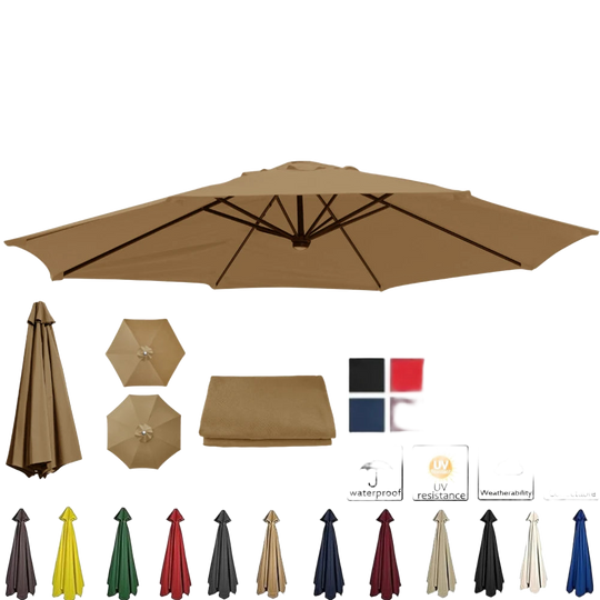 Paraguas Plegable Resistente Al Viento - Mod. 326