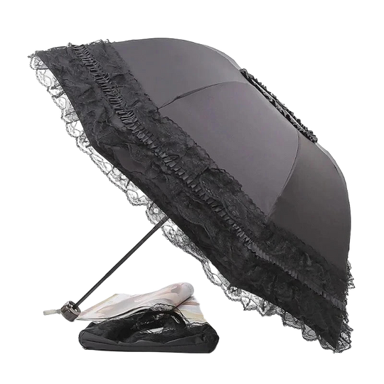 Paraguas Transparente Mujer Plegable - Mod. 3